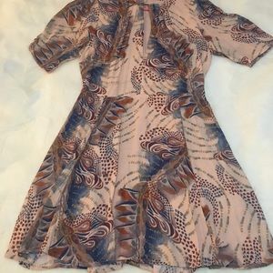 Free People Retro Keyhole Dresa